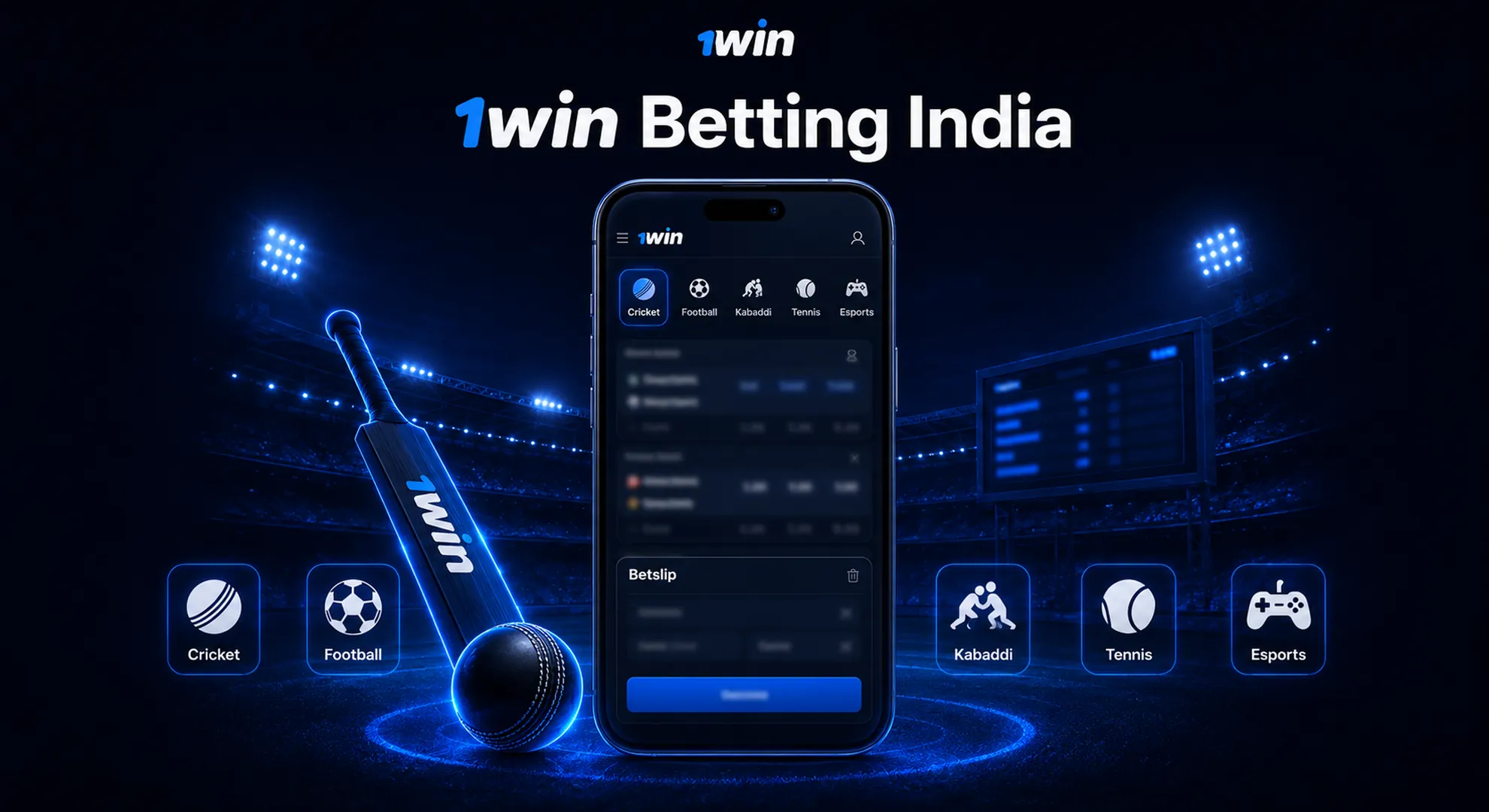 1win Betting India cricket and sportsbook markets