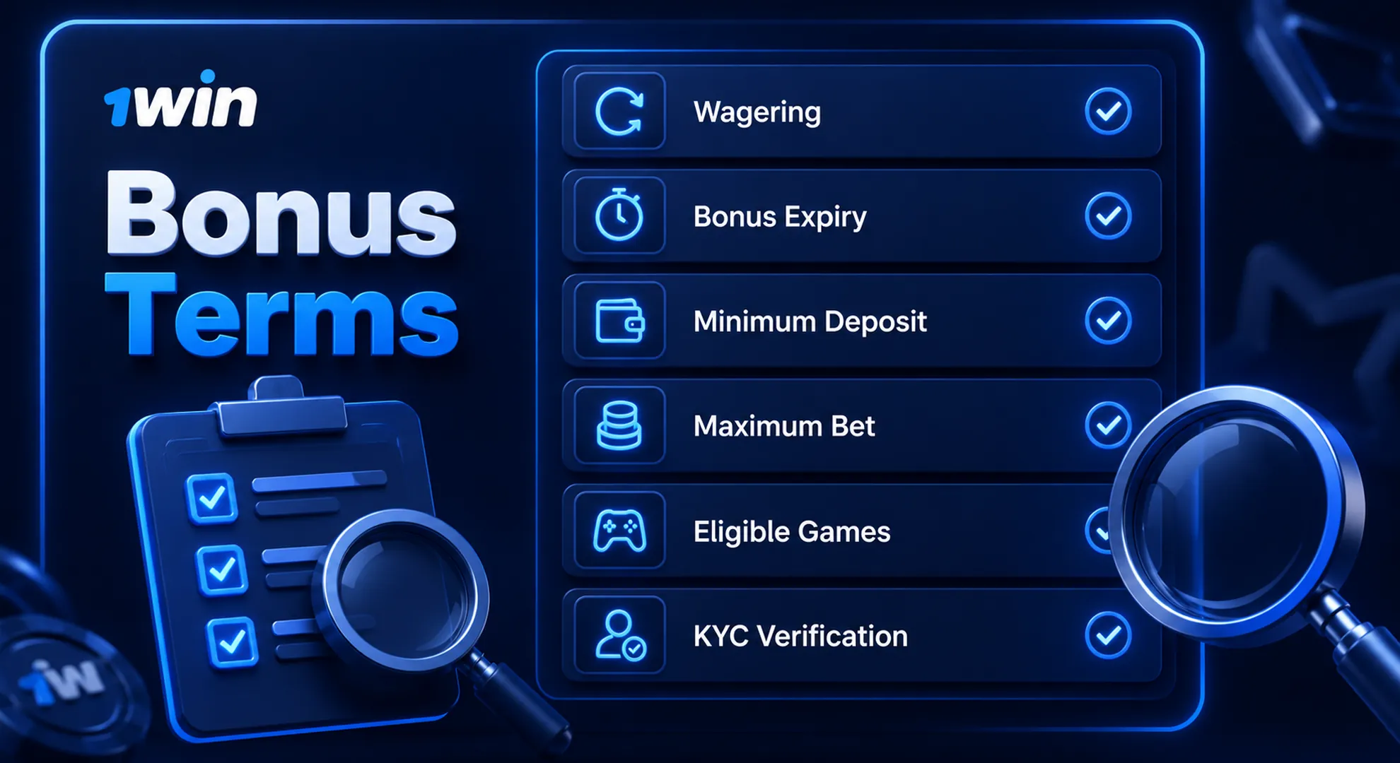 1win bonus terms wagering expiry and deposit conditions