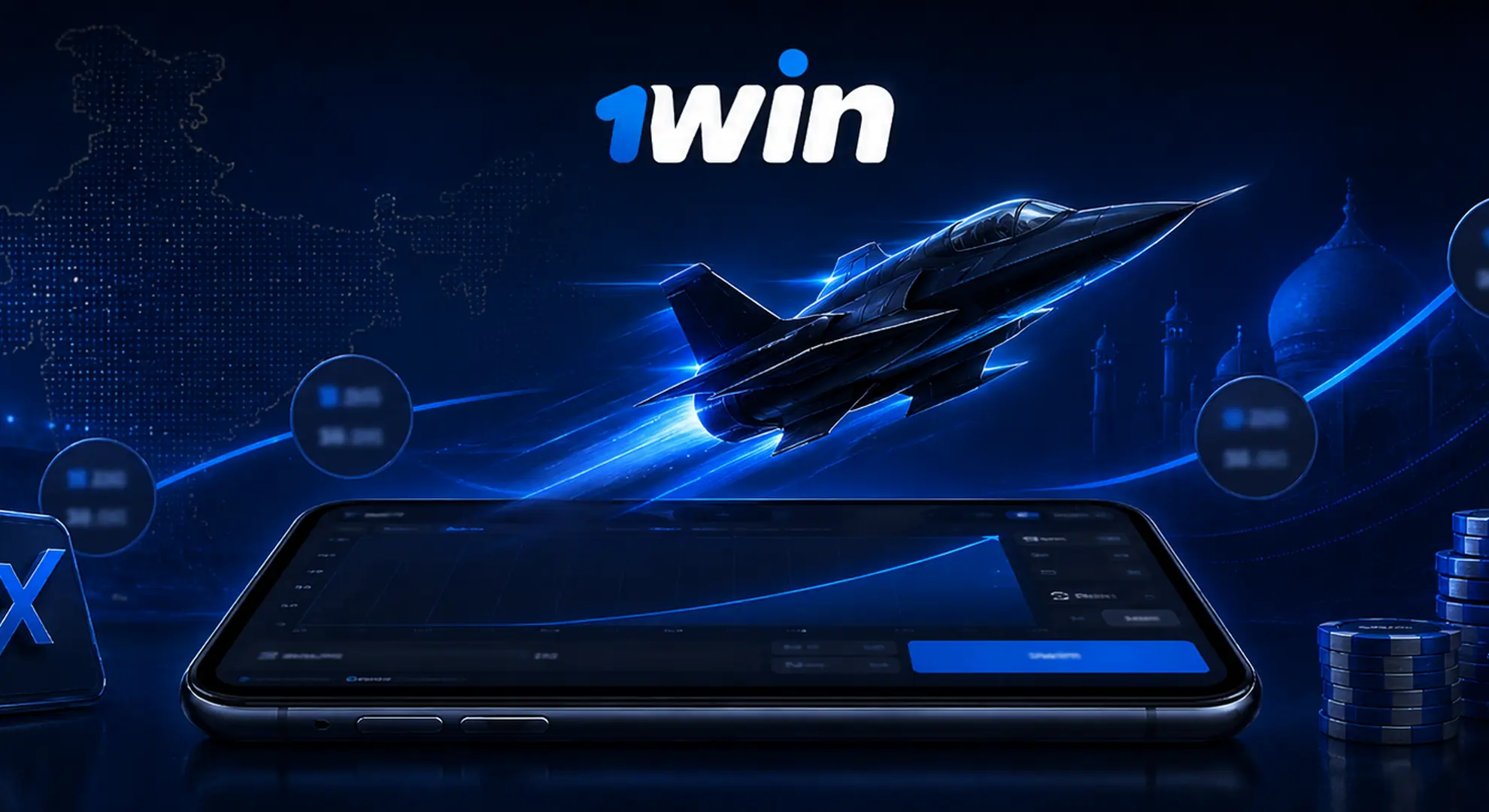 1win JetX India crash game review and demo guide