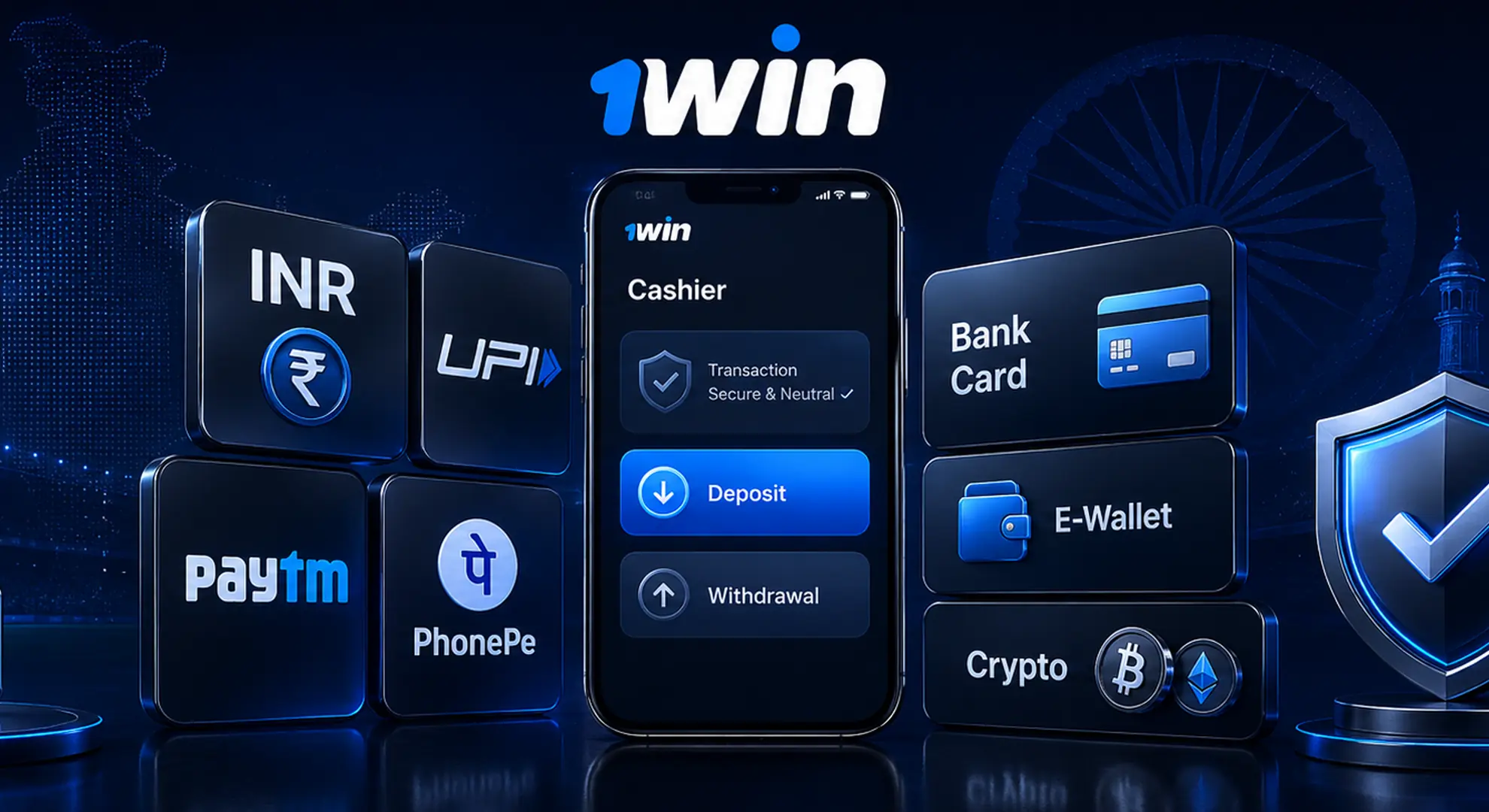 1win Token India blockchain wallet and platform guide